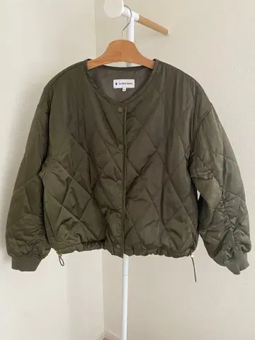 GLOBAL WORK 퀼팅 자켓 M 사이즈 올리브