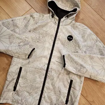 Hurley 후드 부착 나일론 자켓 L
