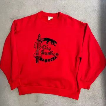 프랑스 빈티지 프린트 맨투맨 M