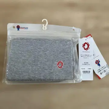 미야쿠미야쿠 원포인트 여성용 긴팔 티셔츠 그레이 L 사이즈