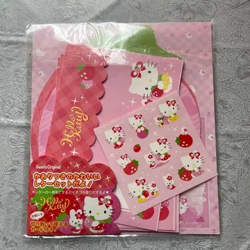 키티 향기 포함 레터 세트