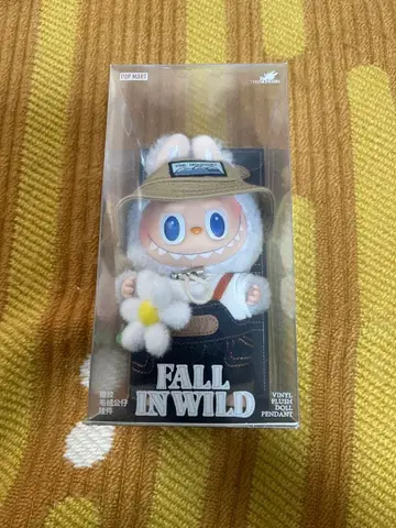 [정품] LABUBU FALL IN WILD 래브브 봉제 인형 펜던트