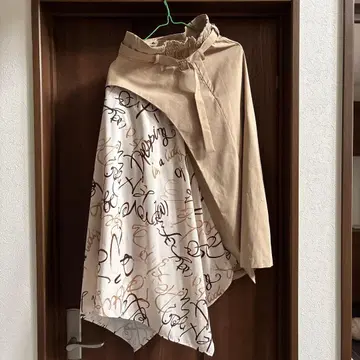 MURUA 비대칭 플레어 스커트 F