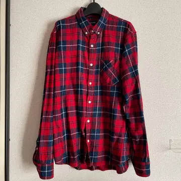 BEAMS 빔즈 체크 셔츠