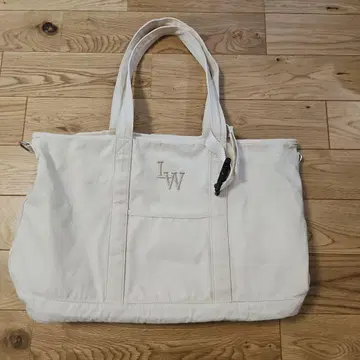 리틀 위크엔드 토트백 아이보리