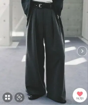 위임 WYM 플레어 배기 슬랙스