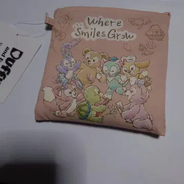 웨어 스마일즈 글로우 더피 프렌즈 쇼핑백(에코백)