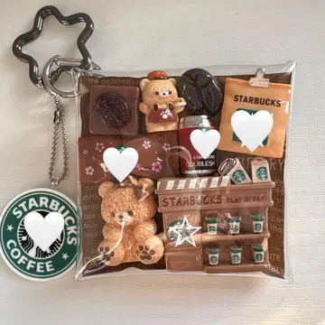 *가챠 파우치 *곰돌이 카페