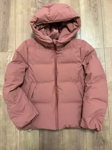 UNIQLO 다운 자켓 아우터 S 사이즈 핑크 빨간색