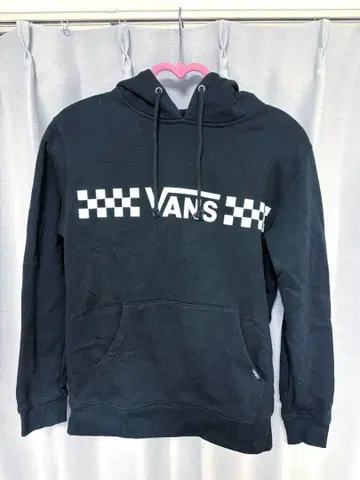 VANS 후디 후드티 S 빅 로고 블랙 인기 빈티지 코디