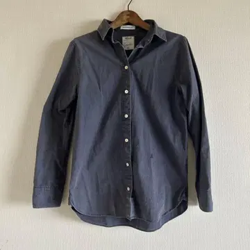 매디슨 블루 마담 워시드 아웃 셔츠 네이비 사이즈 2