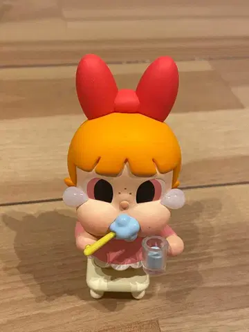 popmart 클라잉 베이비 파워퍼프걸 피규어