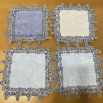 치카자와 레이스 가챠푸치 타월 술을 마실 수 있는 4장 세트