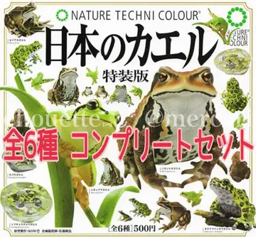 일본의 개구리 특장판 전 6종 컴플리트 세트 네이처 테크니컬러 가챠