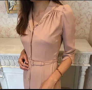 verybrain 네이비 도트 원피스