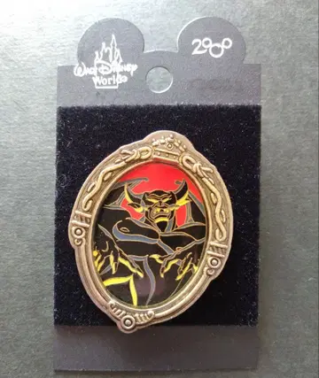 레어 2000년 WDW 판타지아 체르나보그 빌런즈 프레임 핀