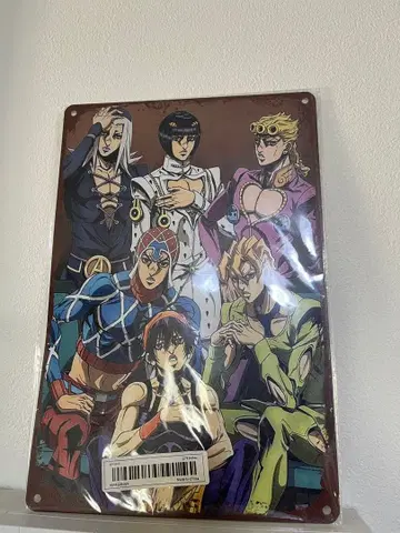 죠죠의 기묘한 모험 아트 프린트 스틸 패널