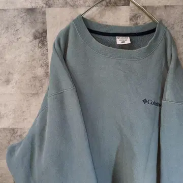 컬럼비아 맨투맨 트레이닝복 그린 빅 오버 사이즈 XL C43,23