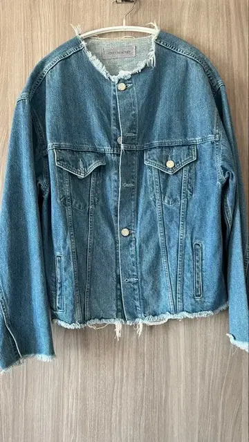 Honey mi honey 프린지 헴 데님 자켓