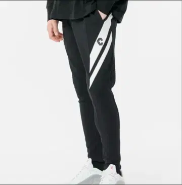 CRONOS 크로노스 스웨트 팬츠 조거 팬츠 블랙 화이트 S