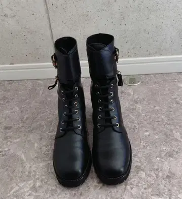 FABIO RUSCONI 파비오 루스코니 블랙 부츠 39