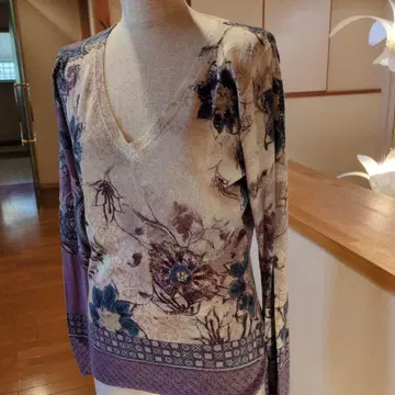 ETRO 꽃무늬 페이즐리 무늬 긴팔 셔츠