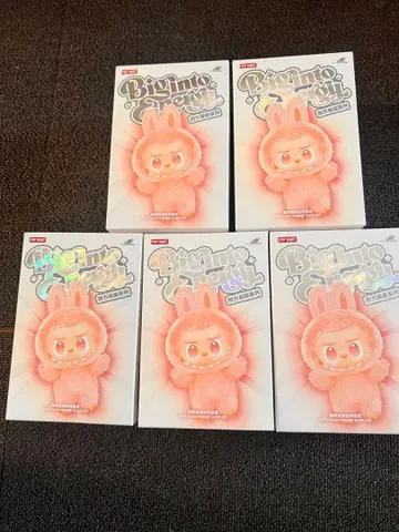 Big Into Soft Bunny 봉제 인형 5개 세트