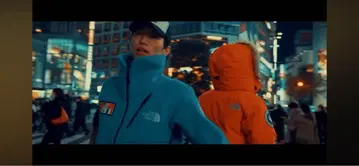 백족 착용 더 노스페이스 언터크티카 플리스 자켓