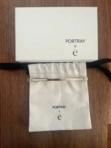 PORTRAY x yo biotop 클리어 머리핀 스키니