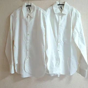 goucha capri 코튼 옥스퍼드 긴팔 셔츠 2장 세트