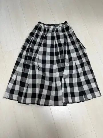 Dessin 데셍 깅엄 체크 스커트