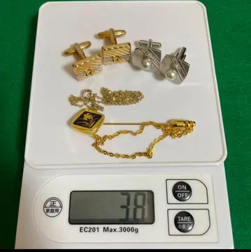 커프스 링크스 커프스 목걸이 세트