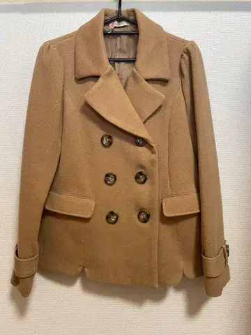 TITTY&CO. 베이지 더블 브레스트 자켓