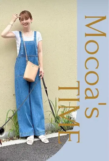 MOCOA'S 모코아즈 데님 살로펫 데님 블루