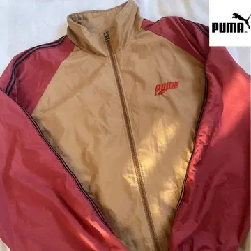 레어 PUMA 푸마 트랙 자켓 저리 자수 나일론 자켓