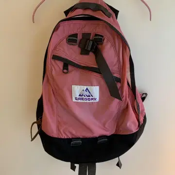 GREGORY 핑크 블랙 백팩