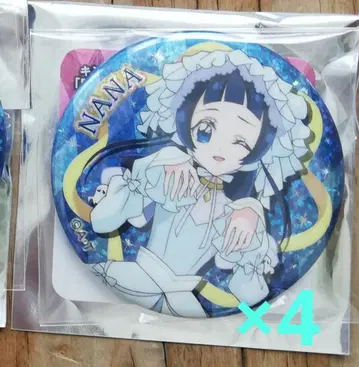 프리티 스토어 한정판 키미토 아이돌 프리큐어 소라카제 나나 캔뱃지 세트