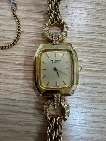 TECHNOS 쿼츠 손목시계 새상품 배터리 교체 완료