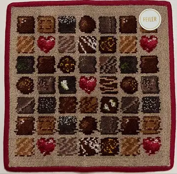 [ 미사용 새상품 ] FEILER 페이러 코프레도쇼콜라 초콜릿 손수건