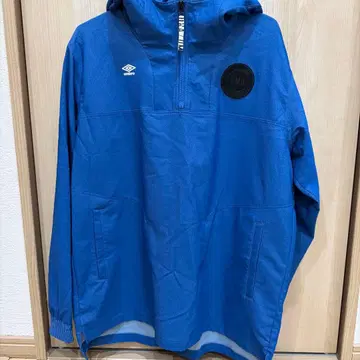 Umbro 하프 지퍼 나일론 자켓 블루