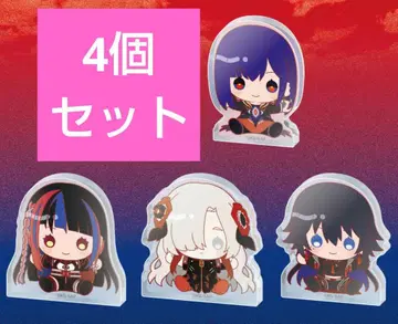 카미츠바키시 건설 중 DMM 복권 B상 아크릴 블록 4개 세트