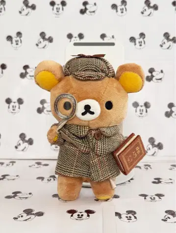 리락쿠마 탐정 봉제 인형