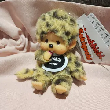 몬치치 COLORS 몬치치 컬러즈 레오파드 무늬 표범 무늬 마스코트