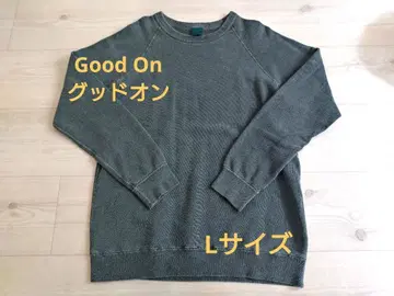 Good On 굿온 래글런 크루 맨투맨 셔츠 피그먼트 다이