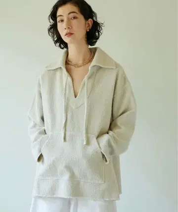 GALLARDAGALANTE 트위드 멕시칸 후드티 F 사이즈