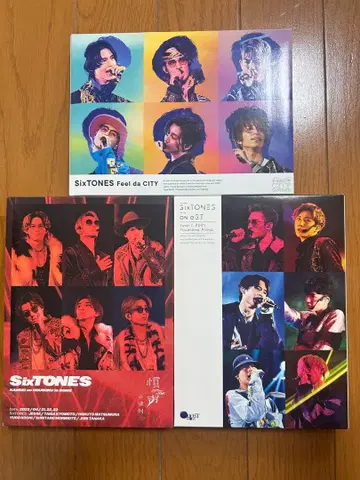 SixTONES DVD 3세트