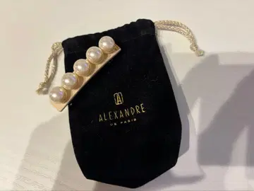 ALEXANDRE 펄 장식 헤어 클립
