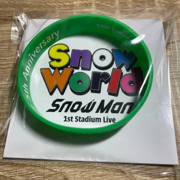 Snow World 5주년 기념 러버 밴드