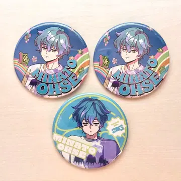 카리스마 간보 투어 캔뱃지 미나토 오세