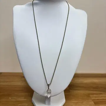 골드 체인 크리스탈형 목걸이